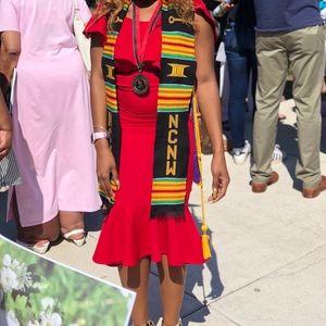 Forever 21 mermaid flute dress